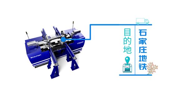 出發(fā)！目的地是2000公里外的石家莊地鐵